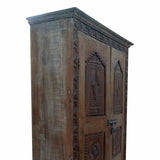 Cupboard Alexandra House Living Brown Recycled Wood 41 x 212 x 124 cm-4