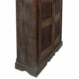 Cupboard Alexandra House Living Brown Recycled Wood 41 x 212 x 124 cm-3