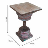 Centre Table Alexandra House Living Brown Recycled Wood 41 x 67 x 41 cm-1