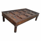 Centre Table Alexandra House Living Brown Recycled Wood 100 x 47 x 170 cm-0