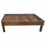 Centre Table Alexandra House Living Brown Recycled Wood 100 x 47 x 170 cm-5