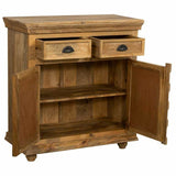 Hall Table with Drawers Alexandra House Living Brown Mango wood 95 x 100 x 44 cm-7