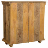 Hall Table with Drawers Alexandra House Living Brown Mango wood 95 x 100 x 44 cm-4