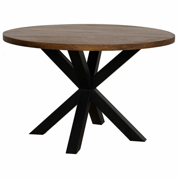 Table Alexandra House Living Brown 120 x 76 x 120 cm-0