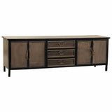 Sideboard Alexandra House Living Brown Metal 45 x 55 x 165 cm-0