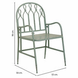 Dining Chair Alexandra House Living Green 56 x 96 x 55 cm-5