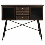 Sideboard Alexandra House Living Brown Metal 42 x 100 x 122 cm-5