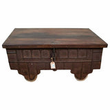 Chest Alexandra House Living Brown Recycled Wood 59 x 49 x 106 cm-4