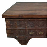 Chest Alexandra House Living Brown Recycled Wood 64 x 46 x 116 cm-2