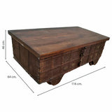 Chest Alexandra House Living Brown Recycled Wood 64 x 46 x 116 cm-1