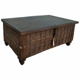 Chest Alexandra House Living Brown Recycled Wood 50 x 45 x 118 cm-0