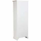 Shelves Alexandra House Living White Brown Zinc Alloy MDF Wood 40 x 180 x 63 cm-3