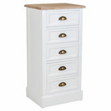 Chest of drawers Alexandra House Living Natural Wood Metal 95 x 40 x 50 cm-0