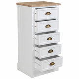 Chest of drawers Alexandra House Living Natural Wood Metal 95 x 40 x 50 cm-6