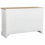 Sideboard Alexandra House Living White Brown Zinc Alloy MDF Wood 40 x 82 x 124 cm-4