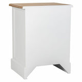 Nightstand Alexandra House Living White Brown 35 x 60 x 45 cm-3