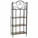 Shelves Alexandra House Living Black Iron Tile 27 x 133 x 57 cm-4