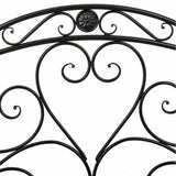 Bench Alexandra House Living Black Iron 50 x 88 x 110 cm-2