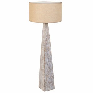 Floor Lamp Alexandra House Living White 220-240 V 20 x 122 x 20 cm-0