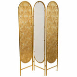 Folding screen Alexandra House Living Gold 3 x 165 x 121 cm-5