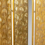 Folding screen Alexandra House Living Gold 3 x 165 x 121 cm-2