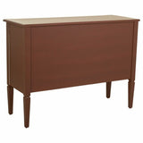 Sideboard Alexandra House Living Brown Natural Rattan Fir wood 40 x 78 x 106 cm-4