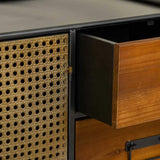 Sideboard Alexandra House Living Brown Iron 40 x 75 x 120 cm-3