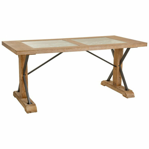 Table Alexandra House Living Brown 85 x 78 x 180 cm-0