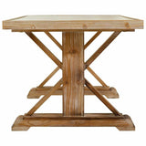 Table Alexandra House Living Brown 60 x 50 x 120 cm-0