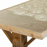 Table Alexandra House Living Brown 60 x 50 x 120 cm-2