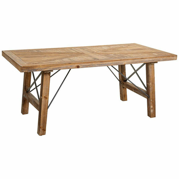 Centre Table Alexandra House Living Brown Fir wood MDF Wood 60 x 50 x 120 cm-0