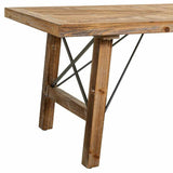 Centre Table Alexandra House Living Brown Fir wood MDF Wood 60 x 50 x 120 cm-3