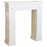 Fireplace Alexandra House Living White Fir wood MDF Wood 30 x 110 x 100 cm-4