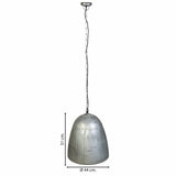 Ceiling Light Alexandra House Living Grey Silver-4