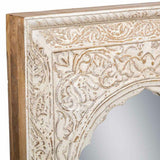 Wall mirror Alexandra House Living Cream Mango wood 6 x 60 x 87 cm-5