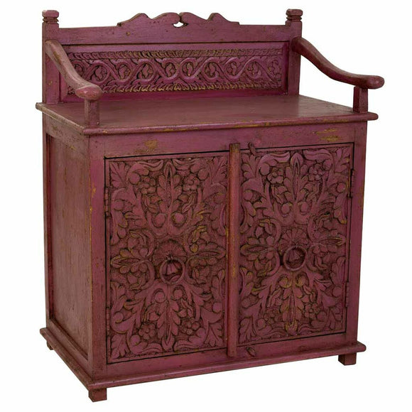 Sideboard Alexandra House Living Pink Wood 42 x 70 x 85 cm-0