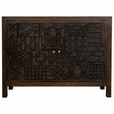 Sideboard Alexandra House Living Brown Wood 40 x 90 x 120 cm-3