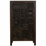 Cupboard Alexandra House Living Brown Wood 35 x 140 x 78 cm-4