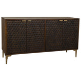 Sideboard Alexandra House Living Brown Wood Iron 40 x 85 x 165 cm-0