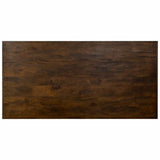 Table Alexandra House Living Brown 90 x 76 x 180 cm-3