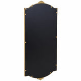 Wall mirror Alexandra House Living Gold Metal Iron Mirror 3 x 107 x 50 cm-4