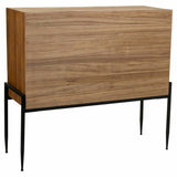 Sideboard Alexandra House Living Brown Iron Plate Fir wood 40 x 99 x 110 cm-5