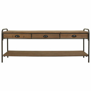 Sideboard Alexandra House Living Brown Iron Fir wood 38 x 58 x 149 cm-0