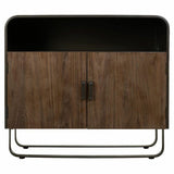 Sideboard Alexandra House Living Brown Iron Fir wood 44 x 80 x 90 cm-6