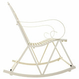 Sofa Alexandra House Living White 20 x 48 x 20 cm Rocking Chair-4