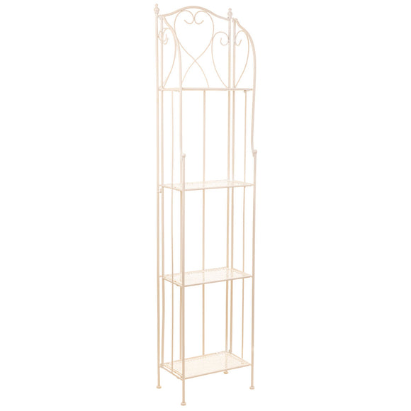 Shelves Alexandra House Living White Metal Iron 25 x 90 x 30 cm-0