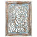 Wall Decoration Alexandra House Living Grey Mango wood 6 x 106 x 76 cm-6