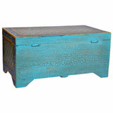 Chest Alexandra House Living Multicolour Mango wood 37 x 32 x 66 cm Traditional style-4