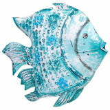 Decorative Figure Alexandra House Living Blue Mango wood Fish 15 x 83 x 107 cm-4