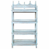 Shelves Alexandra House Living Blue Mango wood 40 x 166 x 90 cm-6